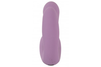 Фиолетовый тройной вибратор MIREVA RC Triple Hands-Free Vibrator
