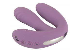 Фиолетовый тройной вибратор MIREVA RC Triple Hands-Free Vibrator