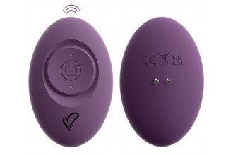 Фиолетовый тройной вибратор MIREVA RC Triple Hands-Free Vibrator