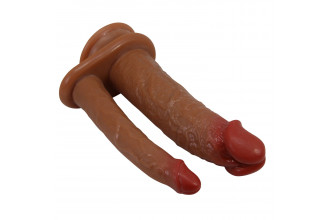 Анально-вагинальный фаллоимитатор Goran - 20 см. Анально-вагинальный фаллоимитатор Goran - 20 см.