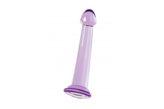 Фиолетовый фаллоимитатор Jelly Dildo S - 15,5 см.