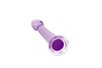 Фиолетовый фаллоимитатор Jelly Dildo S - 15,5 см.