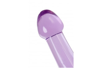 Фиолетовый фаллоимитатор Jelly Dildo S - 15,5 см.
