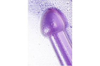 Фиолетовый фаллоимитатор Jelly Dildo S - 15,5 см.