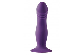 Фиолетовый фаллоимитатор Pleasure Dildo - 14,6 см.