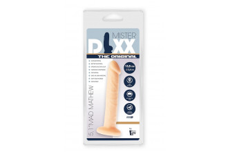 Телесный фаллоимитатор Mad Mathew - 13,5 см. Телесный фаллоимитатор Mad Mathew - 13,5 см.