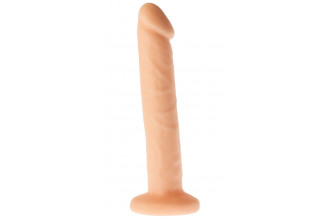 Телесный фаллоимитатор Mad Mathew - 13,5 см.