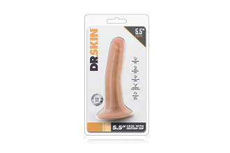 Телесный фаллоимитатор на присоске 5.5 Inch Cock With Suction Cup - 14 см.