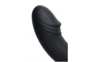 Черный анальный фаллоимитатор Dorado - 18 см.