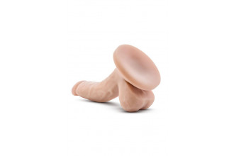Телесный анальный фаллоимитатор 4 Inch Mini Cock - 12 см.