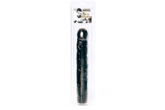 Чёрный фаллоимитатор BIG BONANZA 13 BLACK BUTT PLUG - 33 см.
