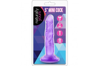 Фиолетовый фаллоимитатор 5 Inch Mini Cock - 14,6 см.
