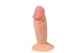 Анальный фаллоимитатор MINI SHINY SHANK OPAL 5 DONG FLESH - 12,7 см.
