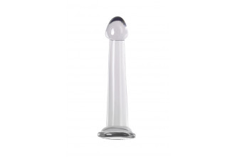 Прозрачный фаллоимитатор Jelly Dildo S - 15,5 см.