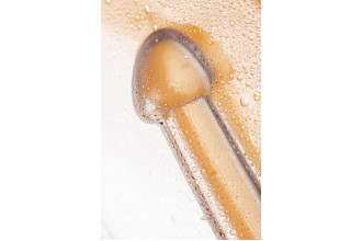 Прозрачный фаллоимитатор Jelly Dildo S - 15,5 см.