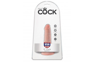 Анальный фаллоимитатор на присоске 5 Cock - 14 см.