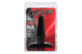 Черная анальная пробка Small Plug - 9 см.