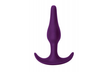 Фиолетовая анальная пробка Starter - 10,5 см.