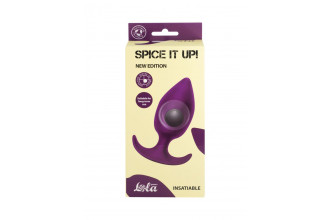 Фиолетовая пробка со смещенным центром тяжести Insatiable - 10,5 см. Фиолетовая пробка со смещенным центром тяжести Insatiable - 10,5 см.