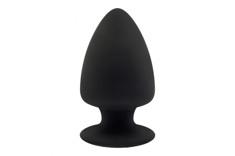 Черная анальная втулка SILEXD Plug Model 1 L - 13 см.