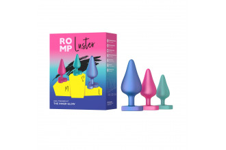Набор из 3 анальных пробок Romp Luster
