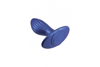 Синяя анальная пробка G Stuck Silicone Anal Plug - 12,5 см.