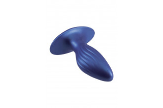 Синяя анальная пробка G Stuck Silicone Anal Plug - 12,5 см.