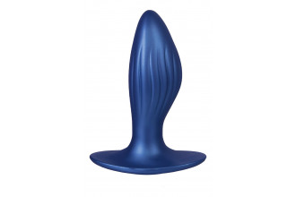 Синяя анальная пробка G Stuck Silicone Anal Plug - 12,5 см.