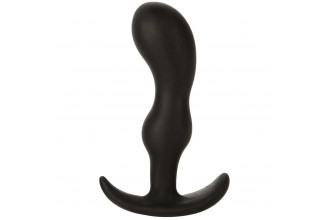 Черная анальная пробка для ношения Mood Naughty 2 4.5 Silicone - 11,4 см.