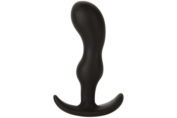 Черная анальная пробка для ношения Mood Naughty 2 4.5 Silicone - 11,4 см.