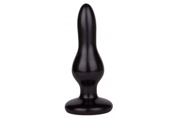 Черная анальная пробка MAGNUM 13 - 14 см.