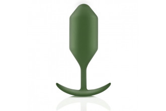 Пробка цвета хаки для ношения B-vibe Snug Plug 4 - 14 см.
