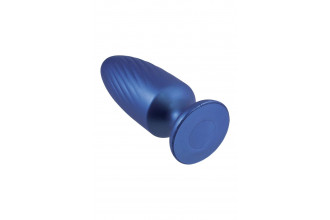 Синяя анальная пробка G Stuck Silicone Anal Plug - 13,5 см.