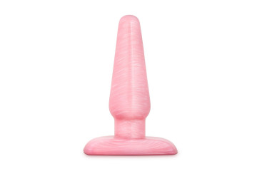 Розовая анальная пробка B Yours Small Cosmic Plug - 10,1 см.