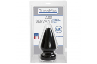 Большая анальная пробка Titanmen Tools Butt Plug 3.75 Diameter Ass Servant - 19 см.