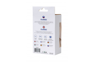 Синяя силиконовая анальная втулка с ограничителем - 10 см. Синяя силиконовая анальная втулка с ограничителем - 10 см.