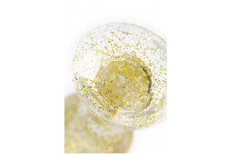 Золотистая акриловая анальная втулка - 8 см. Золотистая акриловая анальная втулка - 8 см.