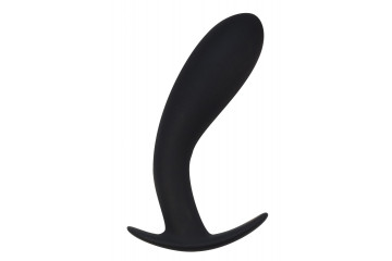 Чёрная анальная пробка Strong Force Anal Plug - 13,5 см.