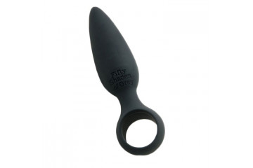 Чёрная анальная пробка Butt Plug - 10,8 см.