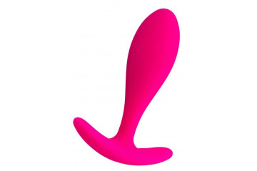 Розовая анальная втулка Hub - 7,2 см.