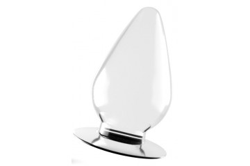 Прозрачная анальная пробка Flawless Clear Anal Plug - 11,5 см.