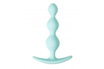 Мятная анальная втулка Triple - 10,5 см.