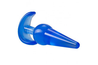 Синяя анальная пробка в форме якоря Large Anal Plug - 12,2 см.