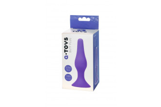 Фиолетовая анальная втулка Toyfa A-toys - 12,5 см.