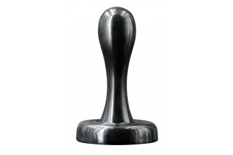 Черная анальная пробка Bowler Plug SM - 8,4 см.