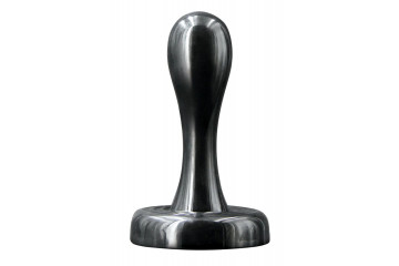 Черная анальная пробка Bowler Plug SM - 8,4 см.