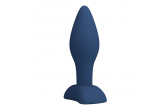 Синяя анальная пробка Bulb Plug - 12,1 см.