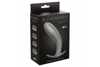Серая анальная пробка Strong Force Anal Plug - 13,5 см.