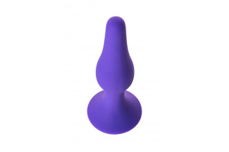 Фиолетовая анальная втулка Toyfa A-toys - 11,3 см.