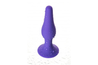 Фиолетовая анальная втулка Toyfa A-toys - 11,3 см.